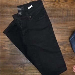 banana republic black jeans